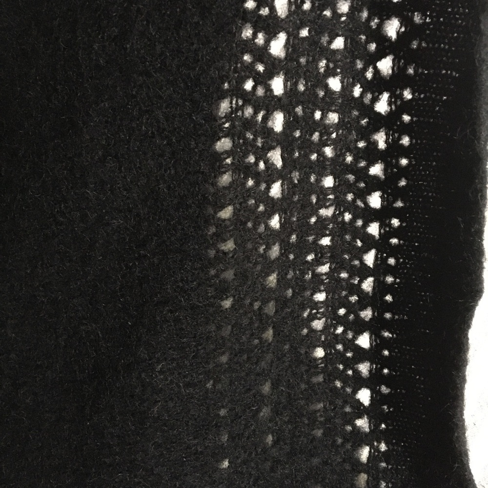 Sezane Black Crew Neck Sweater - Picture 6 of 9